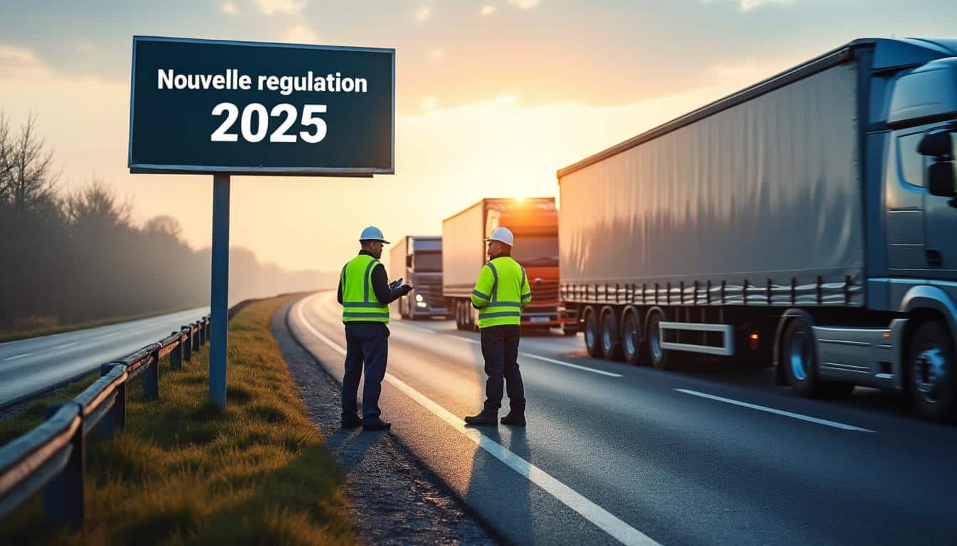 Illustration: Comprendre les enjeux de la nouvelle réglementation du transport routier en 2025