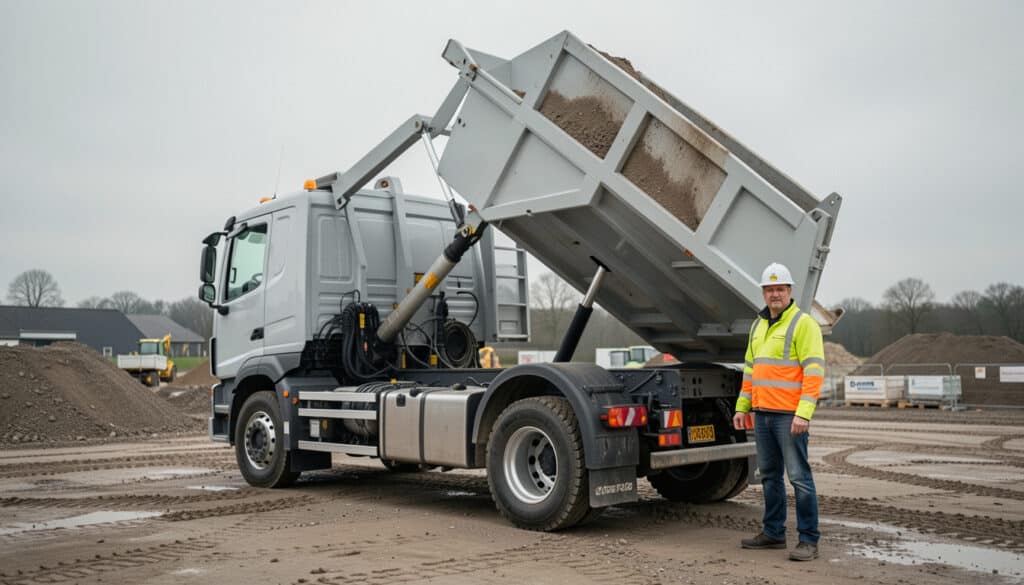 Camion à benne basculante : usages, choix et sécurité