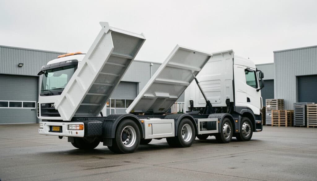 Camion benne ou plateau : comment bien choisir ?