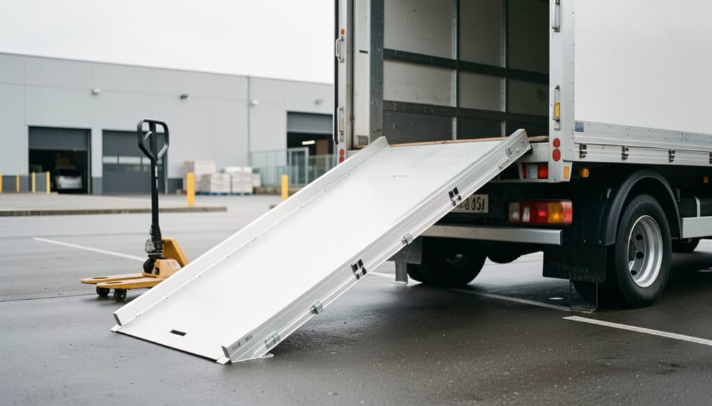 Choisir une rampe de chargement pour camion