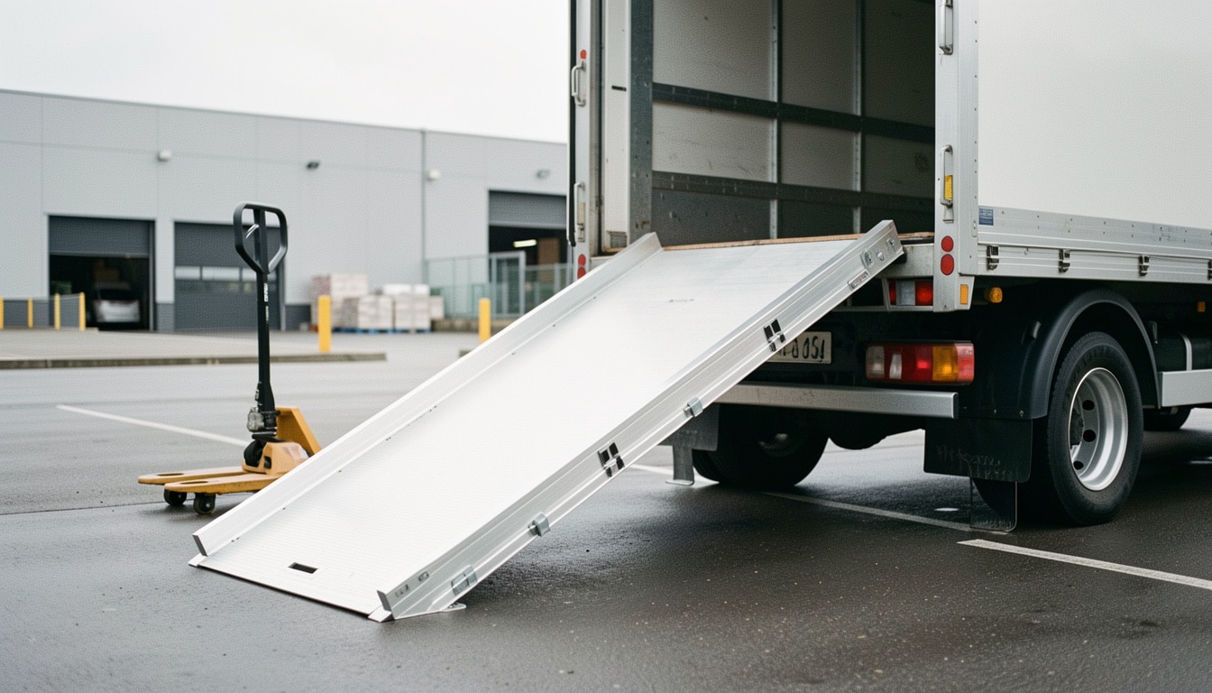 Choisir une rampe de chargement pour camion