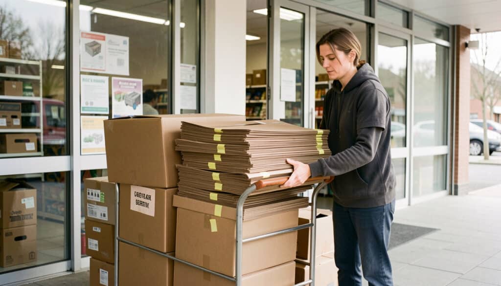 Où trouver des cartons gratuits sans perdre de temps