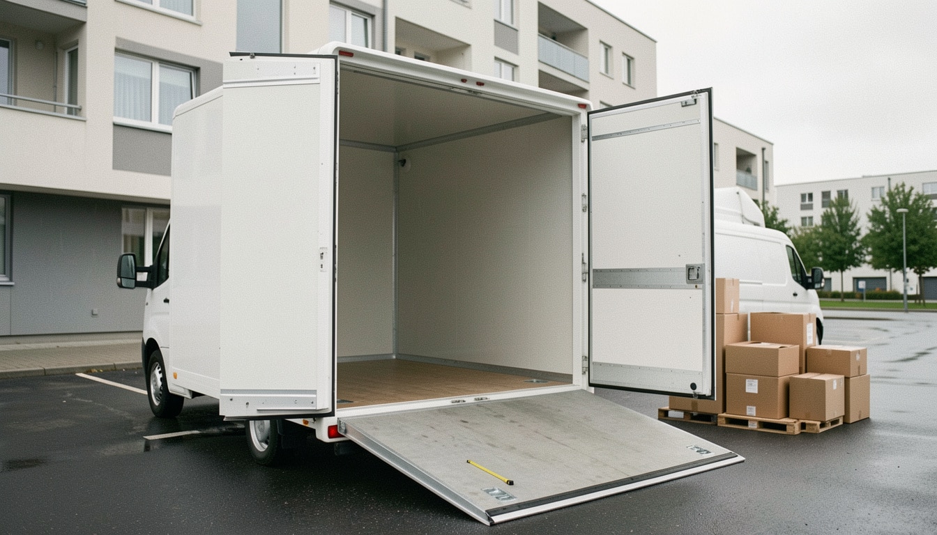 Utilitaire de 17 m³ : volume, dimensions et location