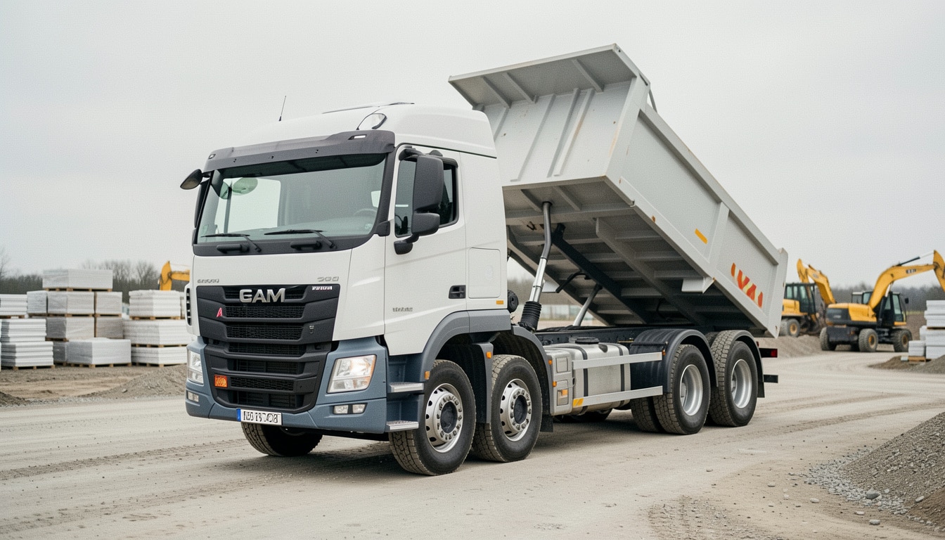 Camion 8x4 : comprendre sa capacité et ses usages