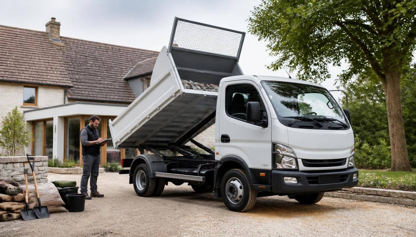 Location d’un camion benne 3,5 t : usages et règles