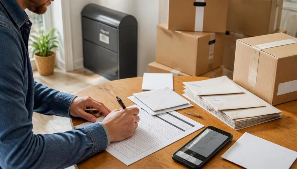 Changement d’adresse postale : transfert et suivi